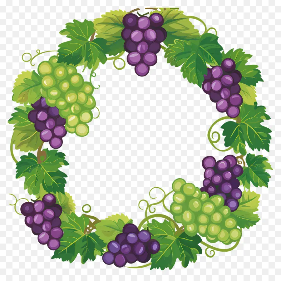 Coroa De Uva，Uvas PNG