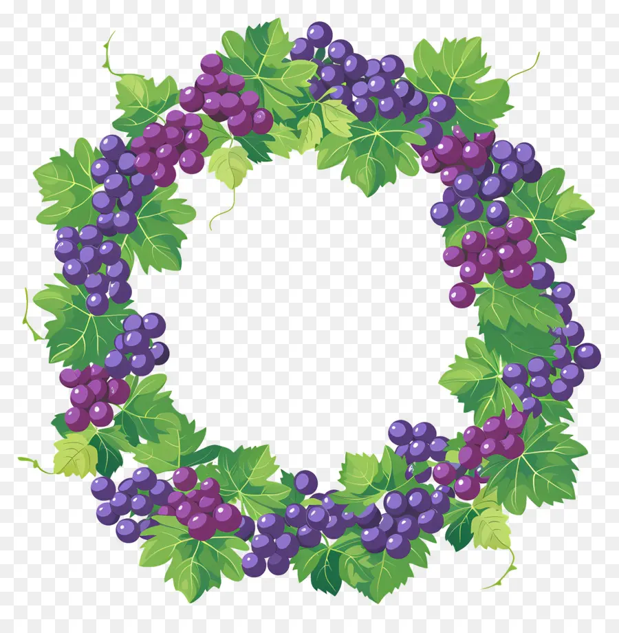 Coroa De Uva，Uvas PNG