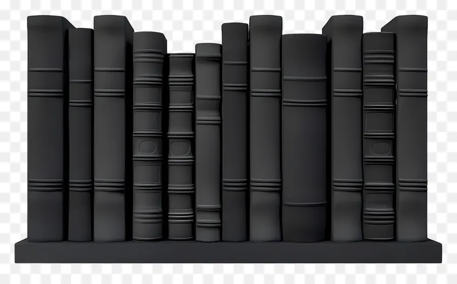 Livros Pretos，Livros Brancos PNG