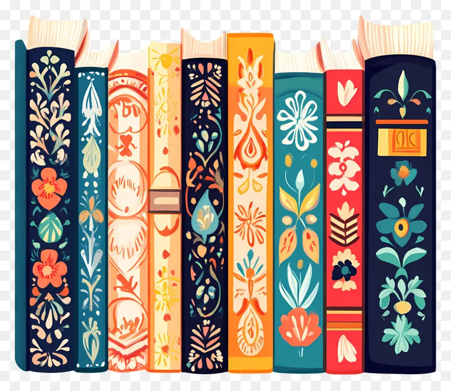 Livros Em Pé，Livros Decorativos PNG