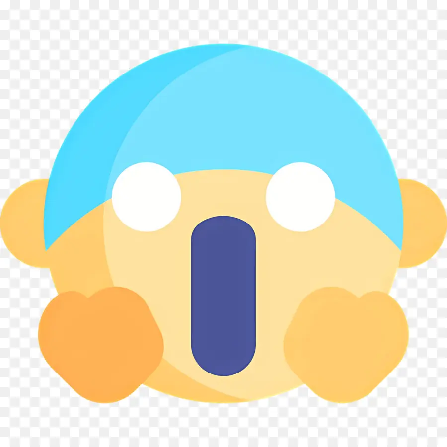 Emoji Chocado，Emoji Surpreso PNG