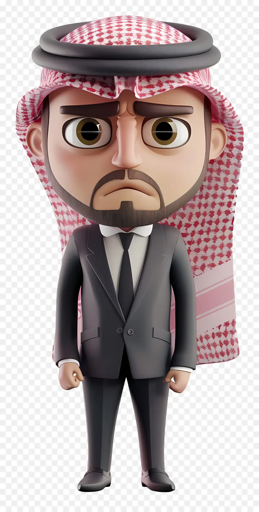 Empresário Árabe Saudita，Homem Dos Desenhos Animados PNG