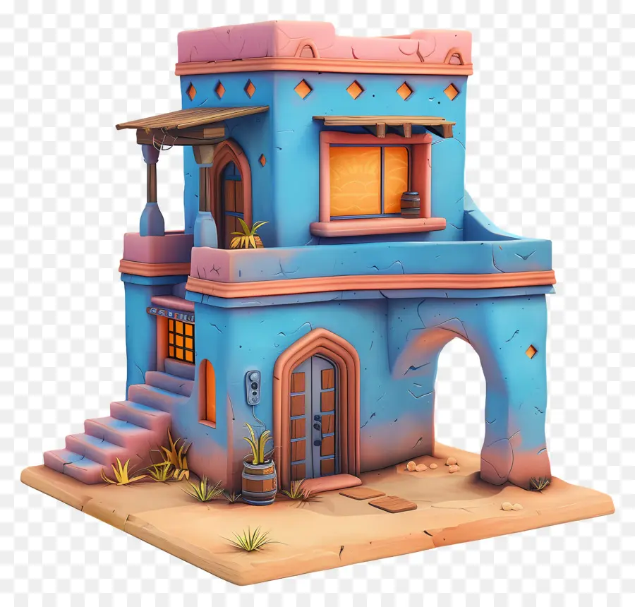 Casa 3d，Casa PNG