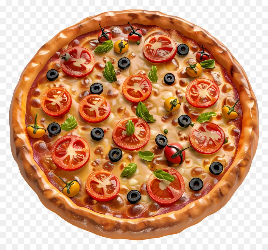 Pizza Fofa，Pizza Inteira PNG