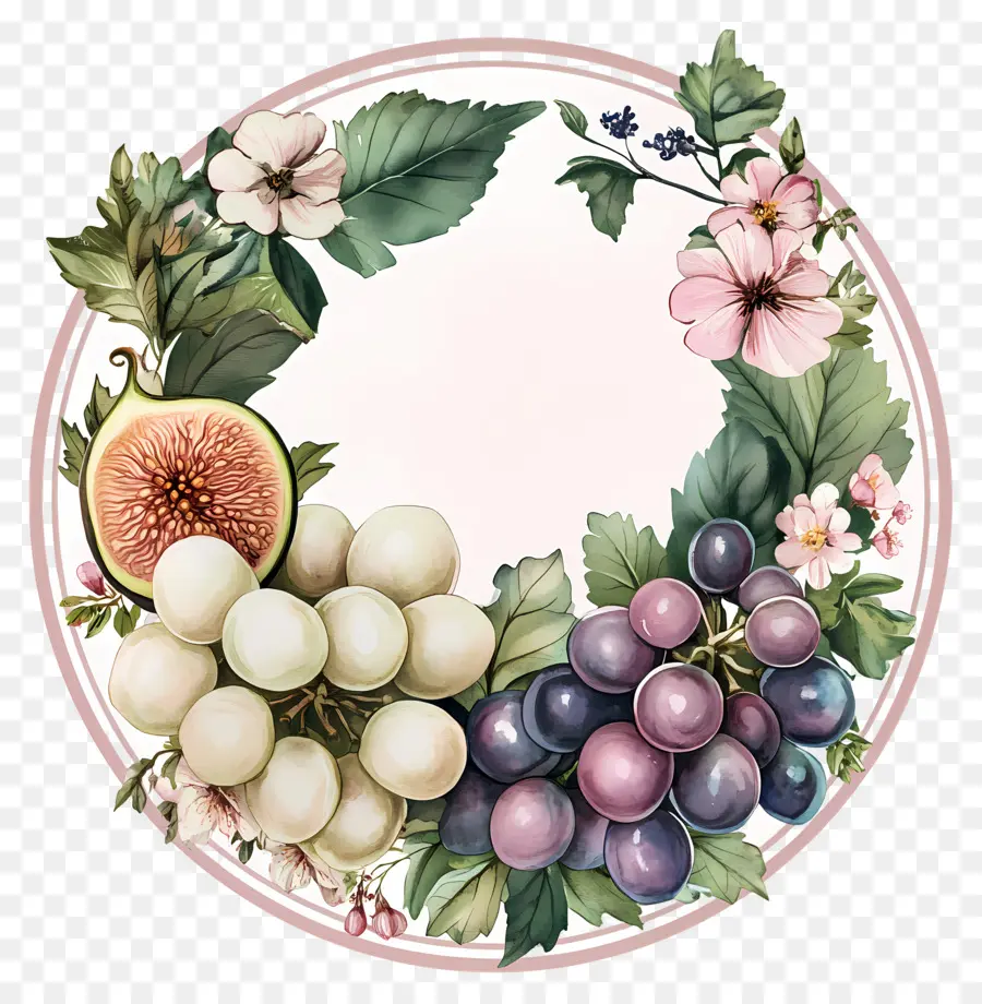 Coroa De Uva，Coroa De Frutas PNG