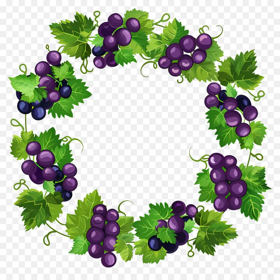 Coroa De Uva，Uvas PNG