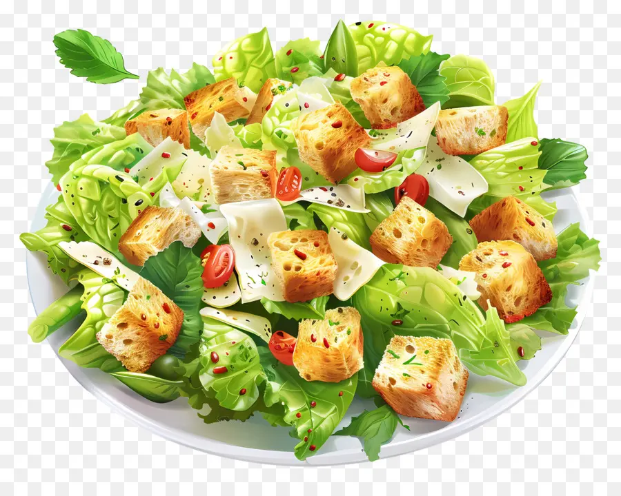 Salada César，Salada PNG