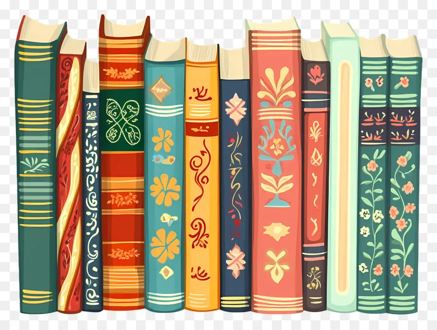 Livros Em Pé，Livros Decorativos PNG