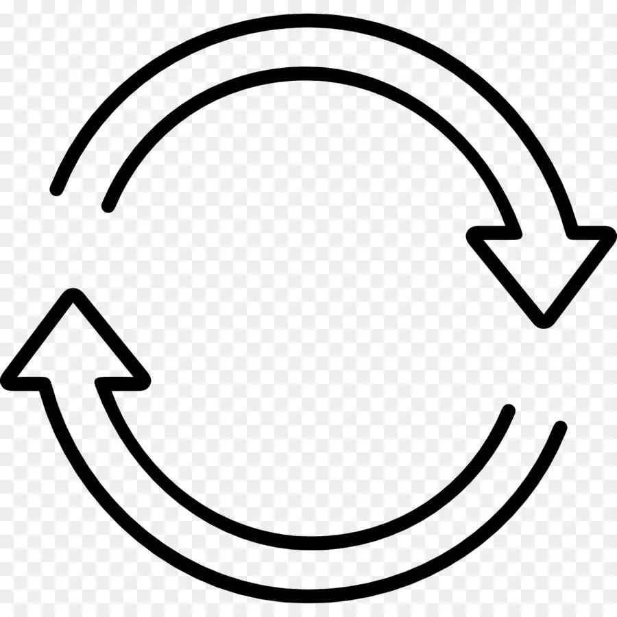 Seta Circular，Reciclagem De Flechas PNG