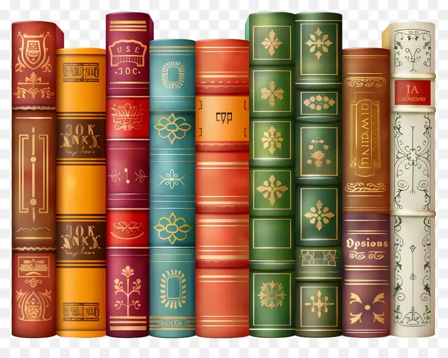 Livros Em Pé，Livros Coloridos PNG