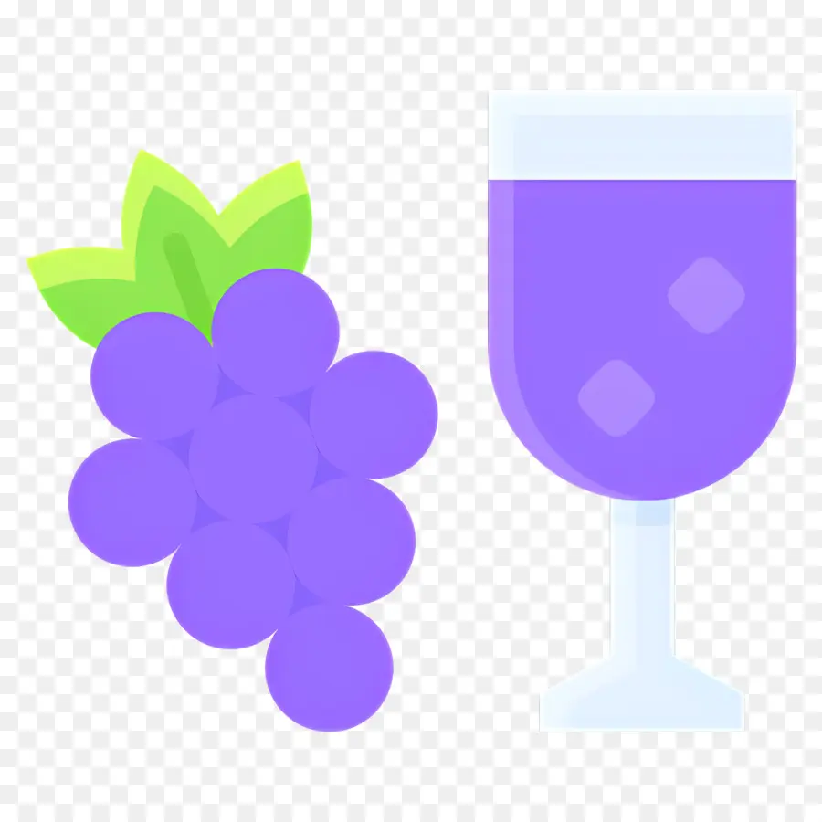 Suco De Uva，Uvas E Copo De Vinho PNG