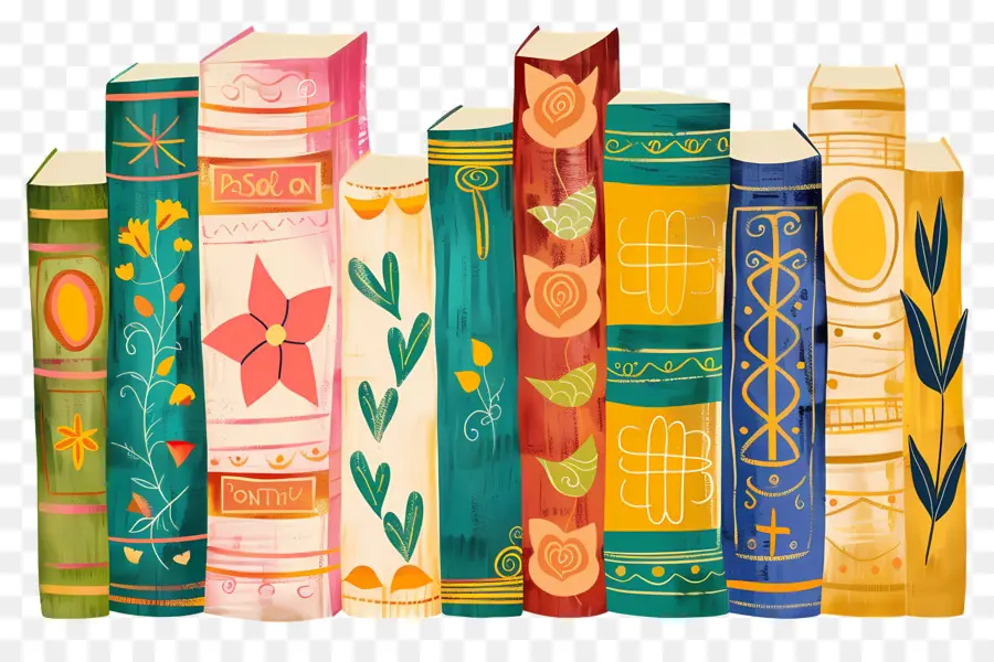 Livros Em Pé，Livros Decorativos PNG