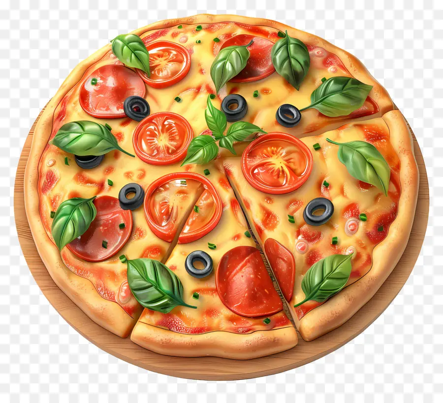 Pizza 3d，Pizza PNG