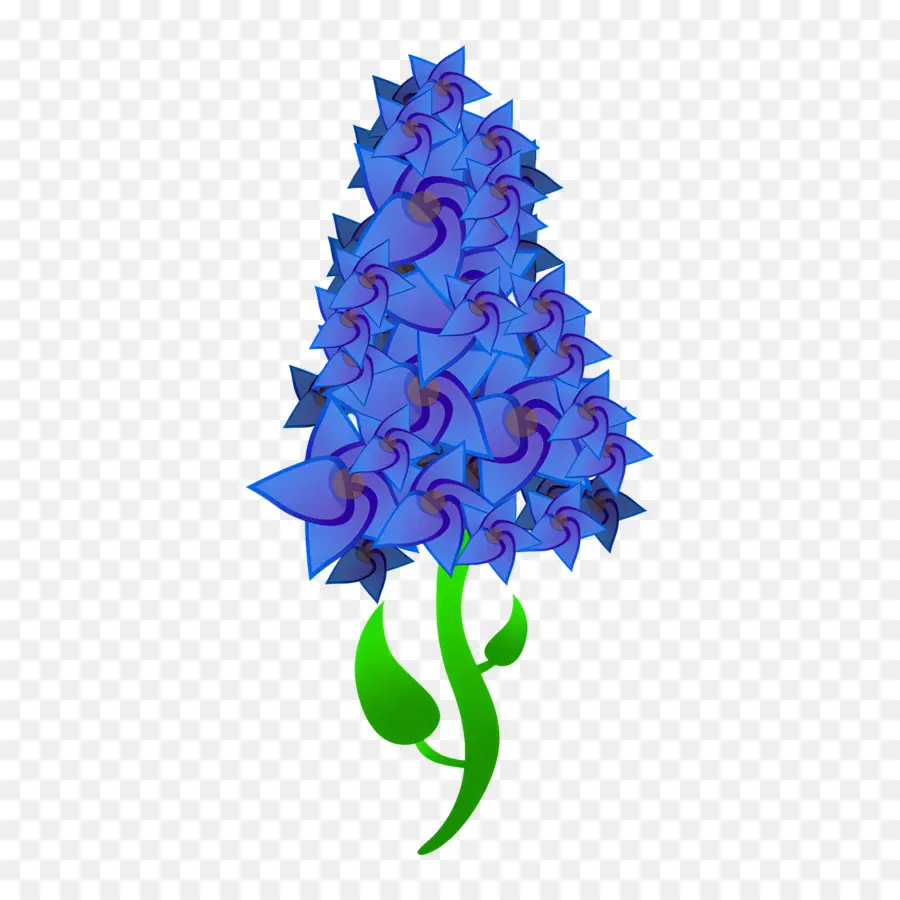 Flor Azul，Florescer PNG