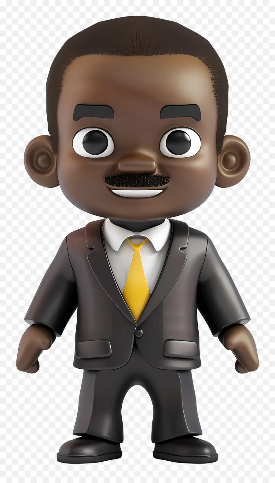 Empresário Negro，Personagem De Desenho Animado PNG