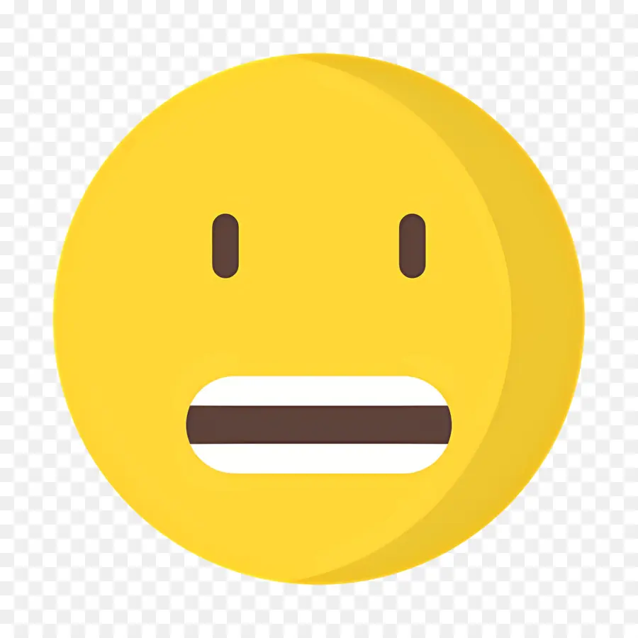 Emoji De Rosto Fazendo Careta，Rosto Emoji Amarelo PNG