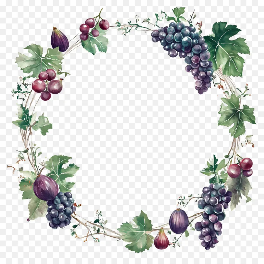 Coroa De Uva，Uvas PNG