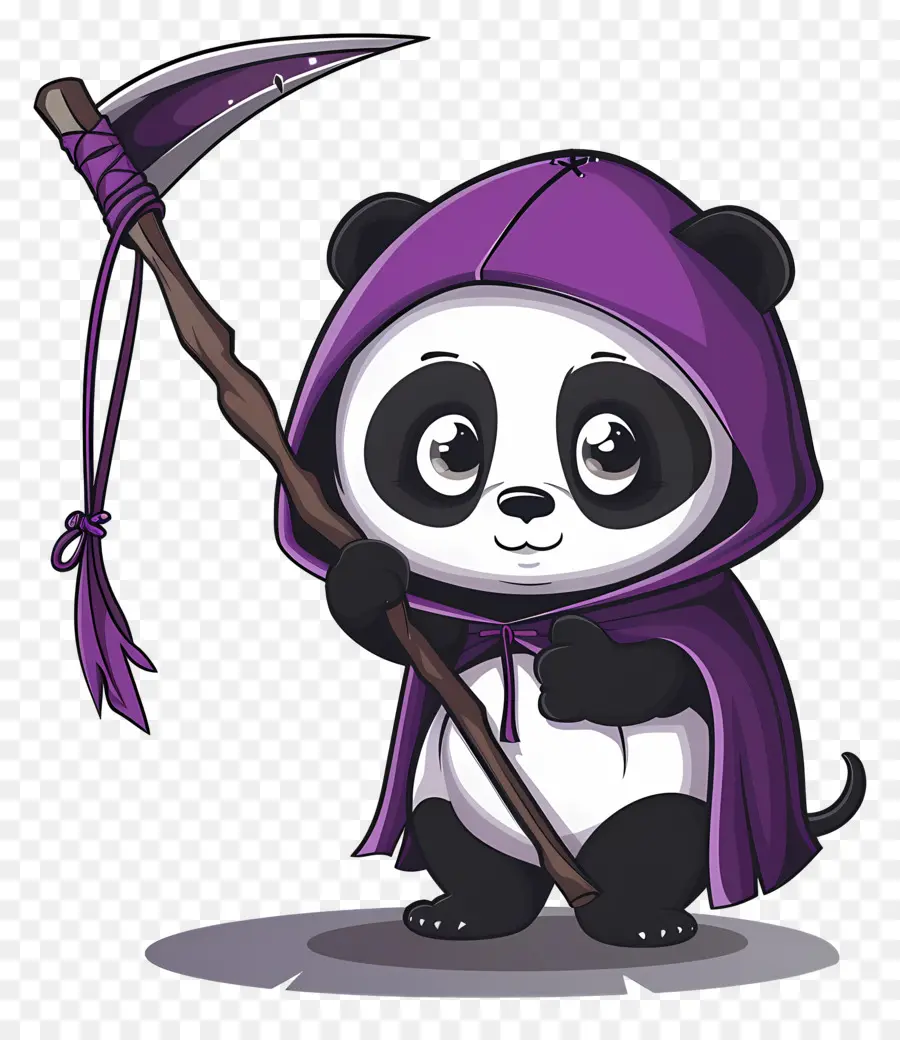 Panda Fofo，Ceifador De Pandas PNG