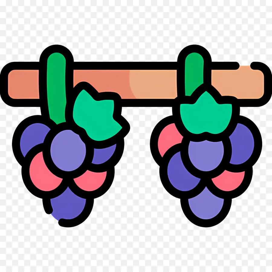 Colheita De Uva，Uvas PNG