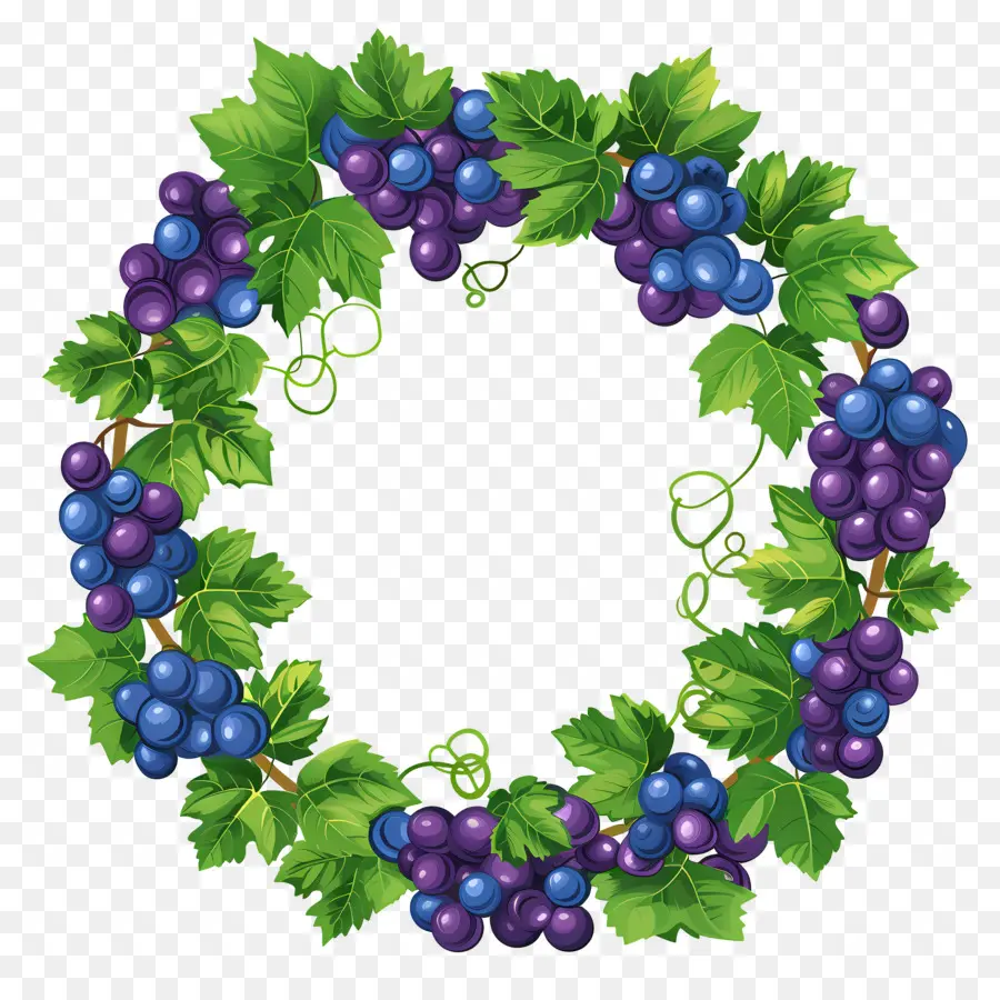 Coroa De Uva，Uvas PNG