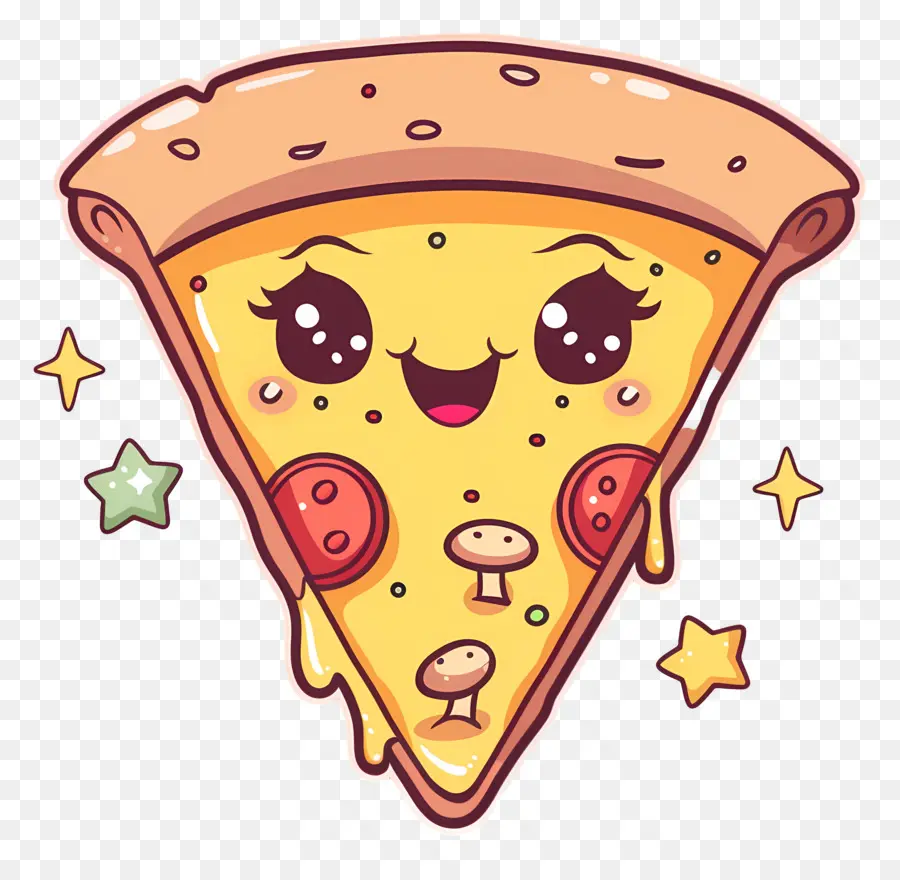 Pizza De Desenho Animado，Fatia De Pizza PNG