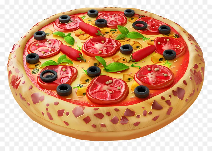 Pizza 3d，Pizza PNG