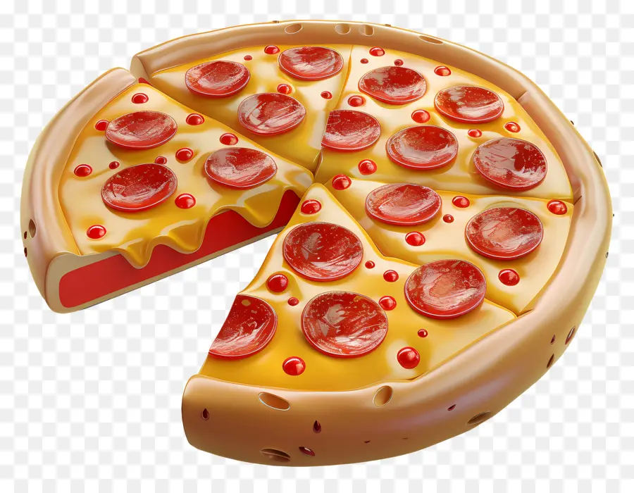 Pizza Fofa，Pizza Inteira PNG