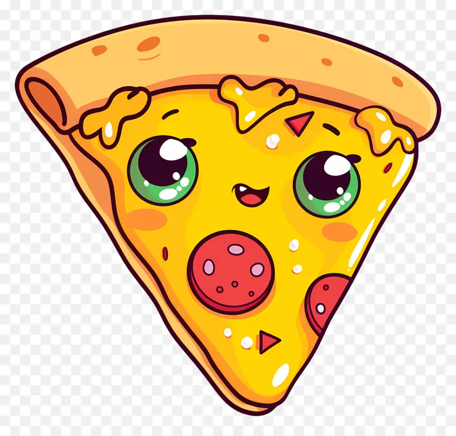 Pizza De Desenho Animado，Fatia De Pizza PNG