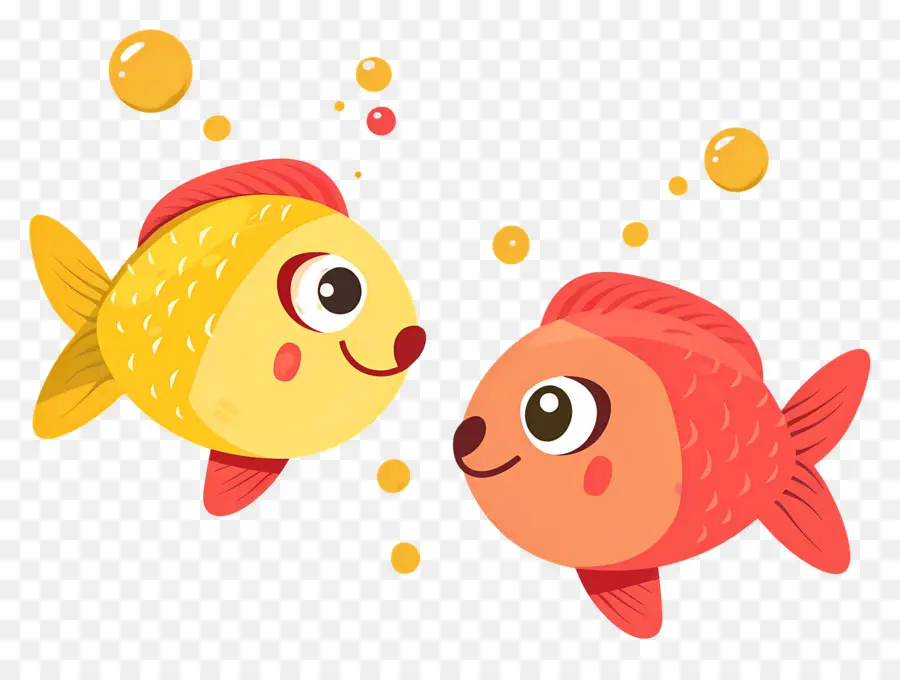 Peixe De Desenho Animado，Peixe Colorido PNG