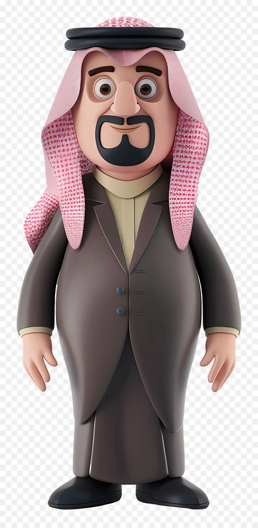 Empresário Árabe Saudita，Homem Dos Desenhos Animados PNG