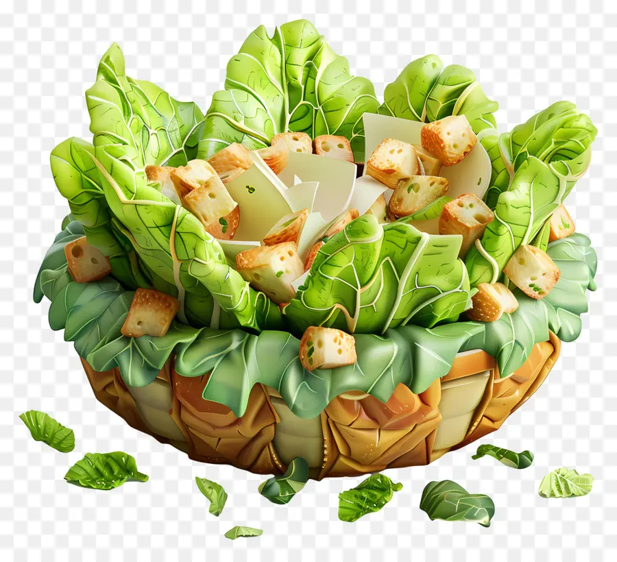 Salada César，Salada PNG