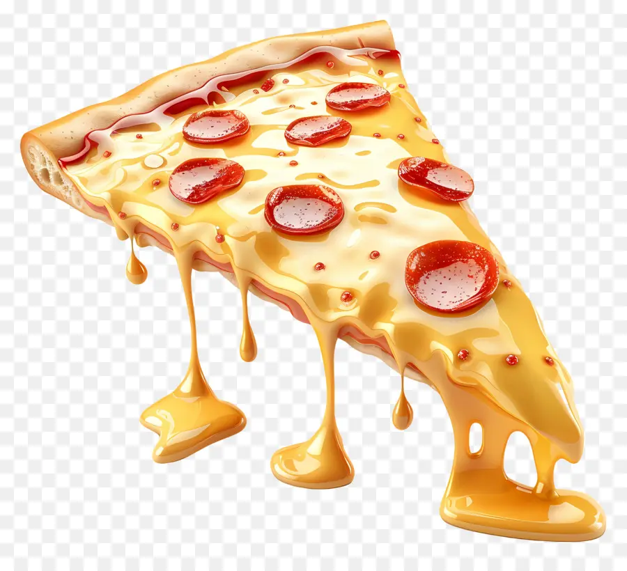 Pizza 3d，Fatia De Pizza PNG