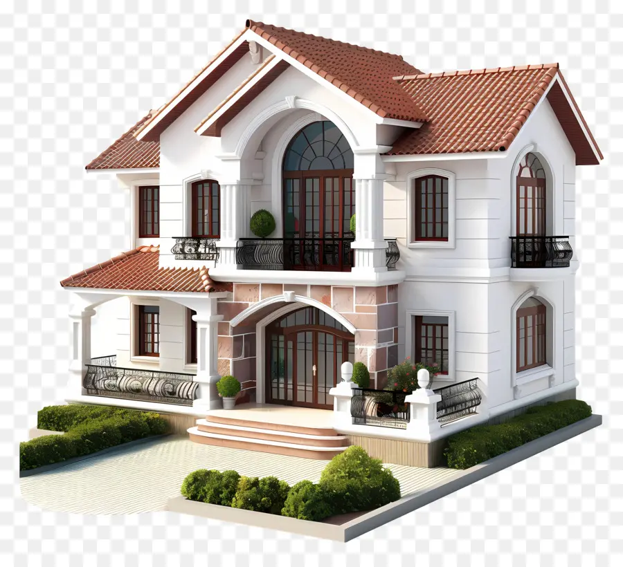 Casa 3d，Casa PNG