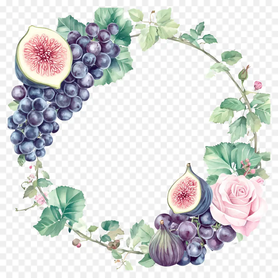 Coroa De Uva，Uvas PNG