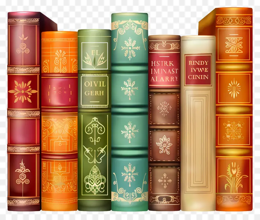 Livros Em Pé，Livros Decorativos PNG