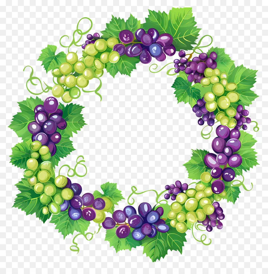 Coroa De Uva，Uvas PNG