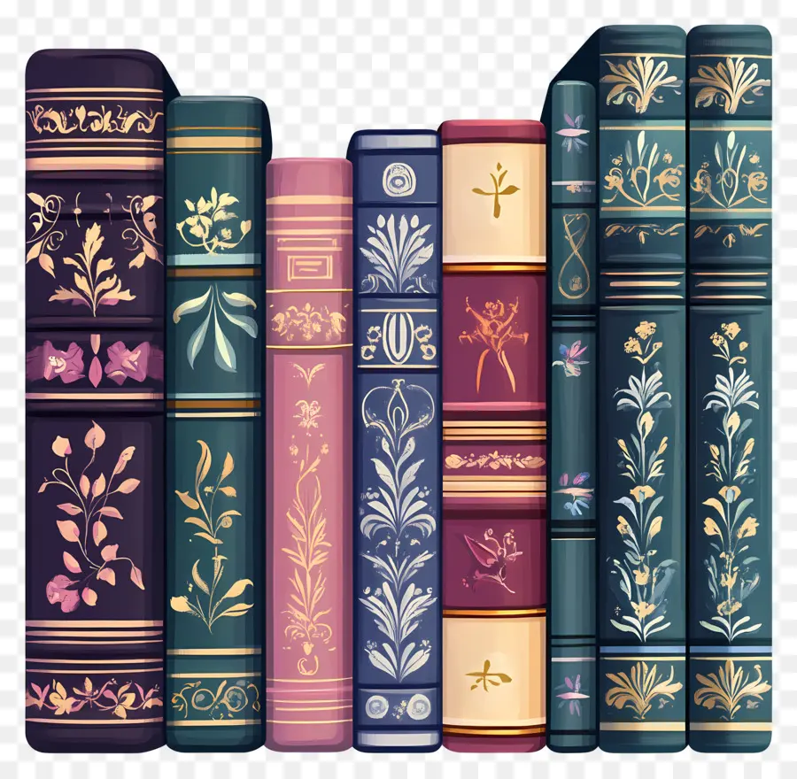 Livros Em Pé，Livros Decorativos PNG