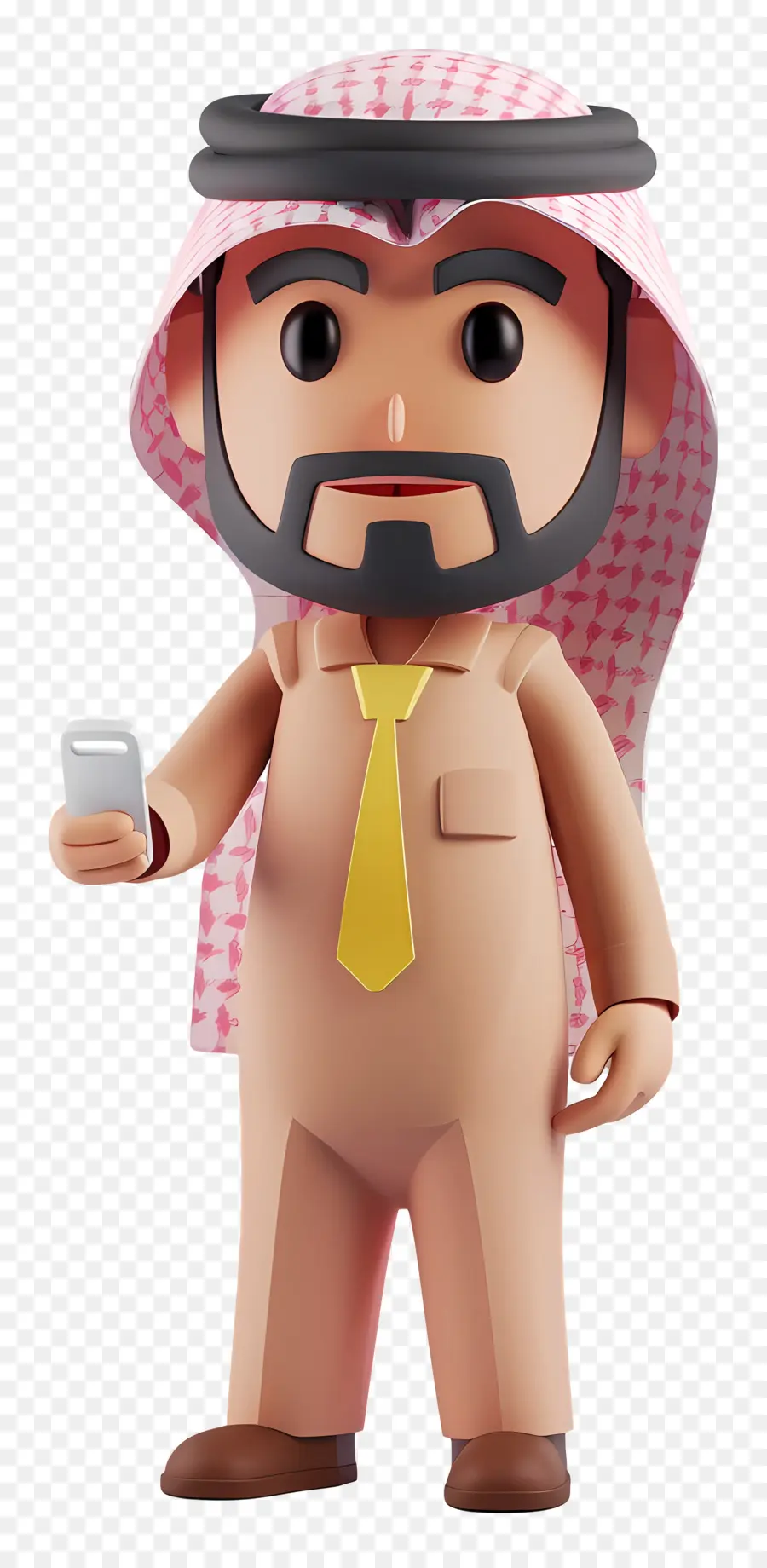 Empresário Árabe Saudita，Homem De Desenho Animado PNG