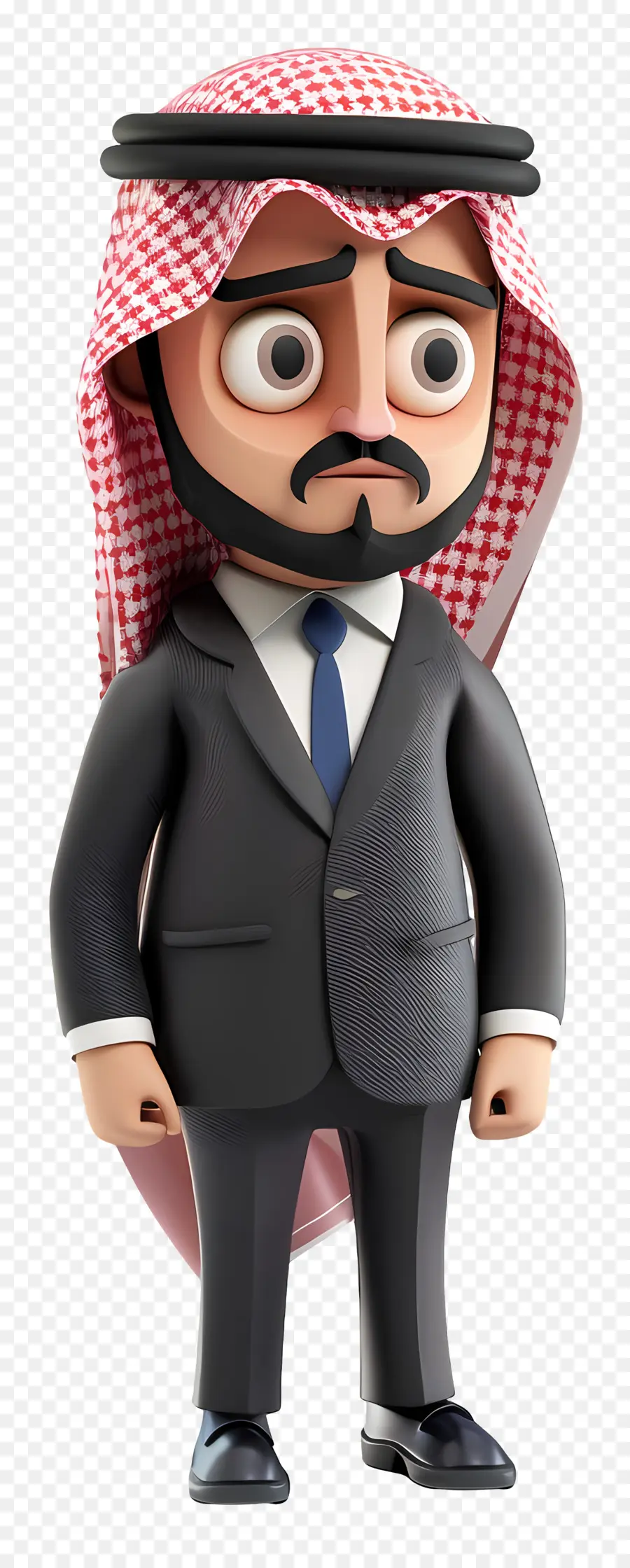 Empresário Árabe Saudita，Homem Dos Desenhos Animados PNG