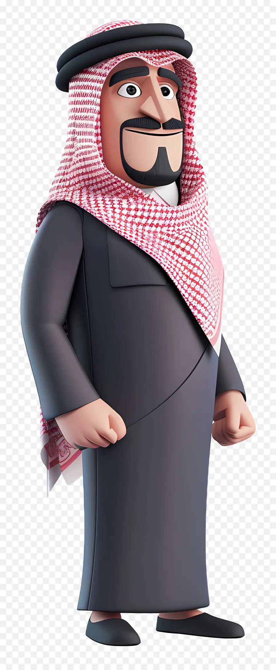 Empresário Árabe Saudita，Homem Dos Desenhos Animados PNG