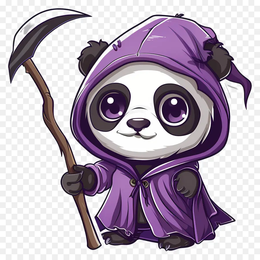 Panda Fofo，Ceifador De Pandas PNG