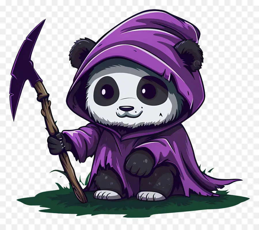 Panda Fofo，Ceifador De Pandas PNG