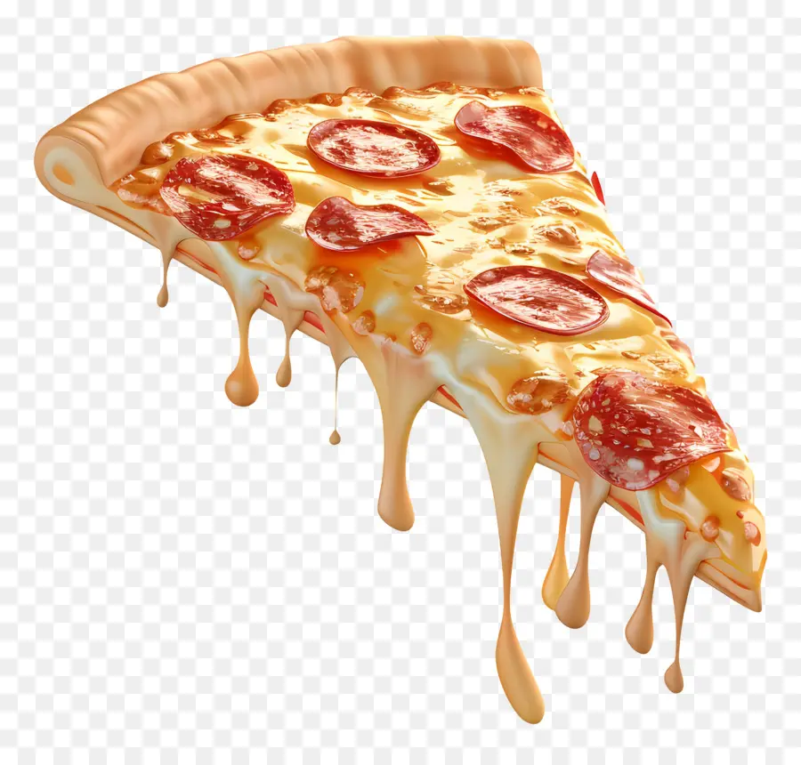 Pizza 3d，Fatia De Pizza PNG