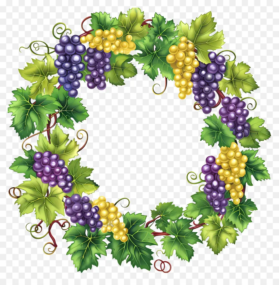 Coroa De Uva，Uvas PNG