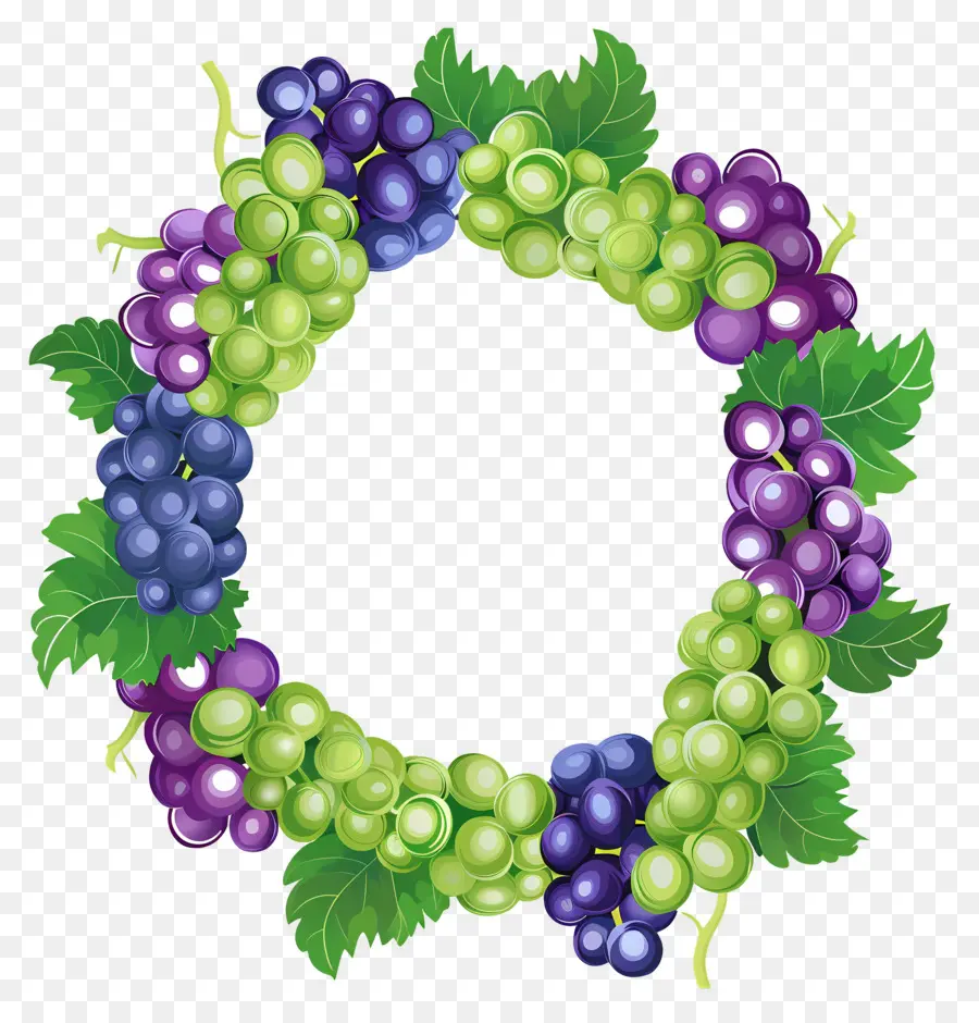 Coroa De Uva，Uvas PNG