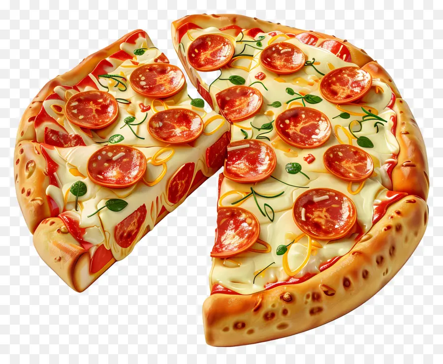 Pizza Fofa，Pizza PNG