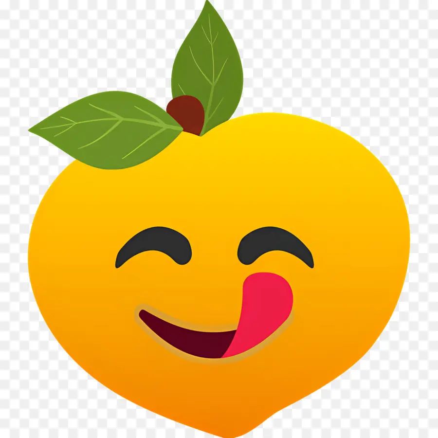 Emoji Pêssego，Emoji De Pêssego PNG