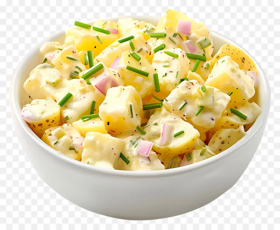 Salada De Batata，Tigela PNG