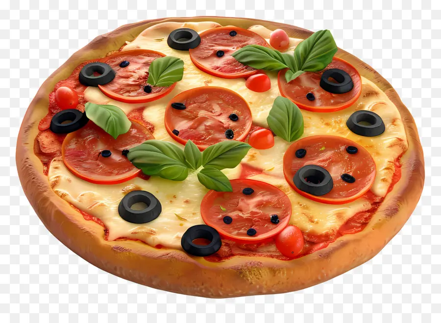 Pizza Italiana，Pizza Inteira PNG