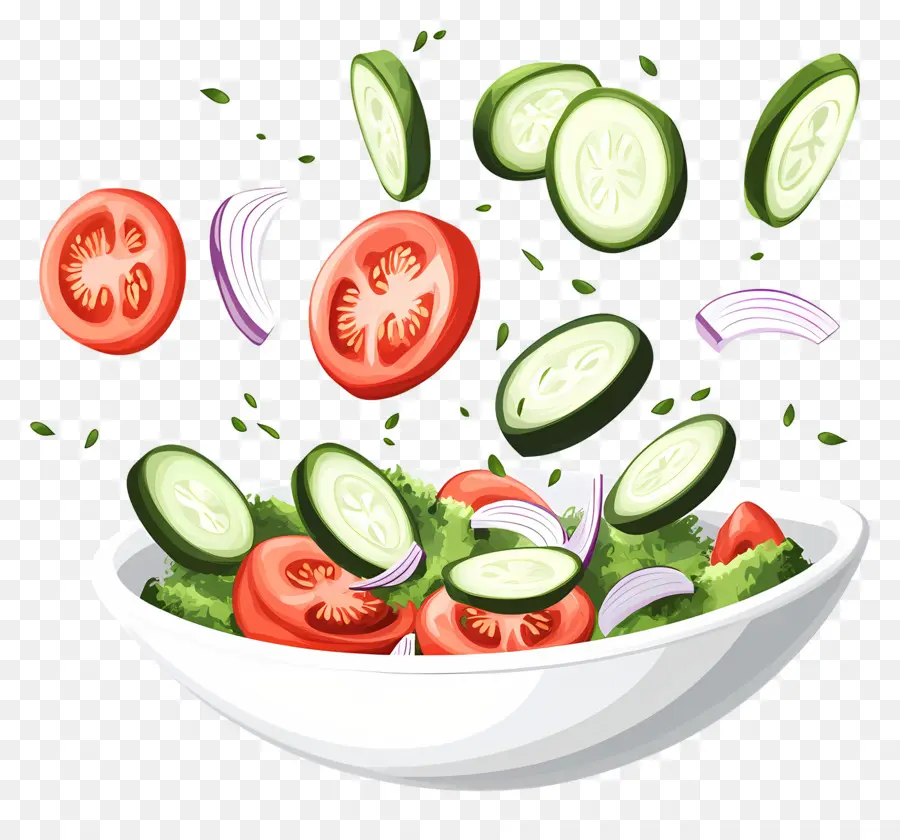 Salada Fresca，Salada De Legumes PNG